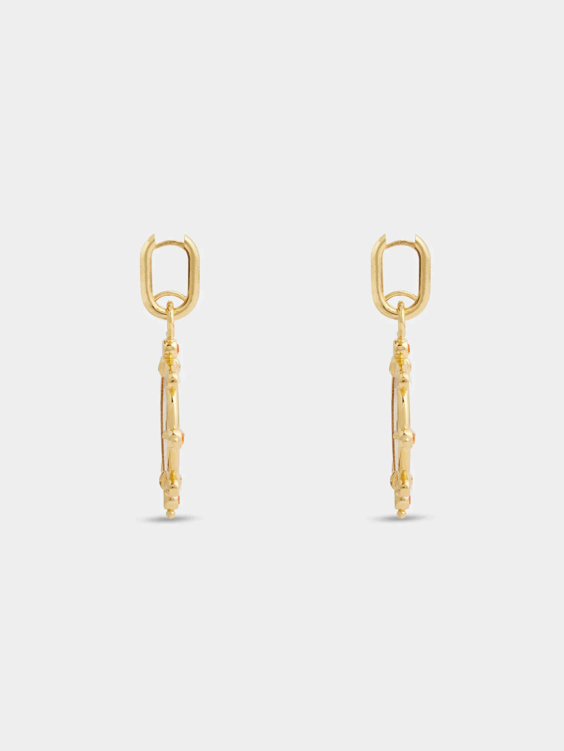 Sun Date medal earrings | Rabanne Discount
