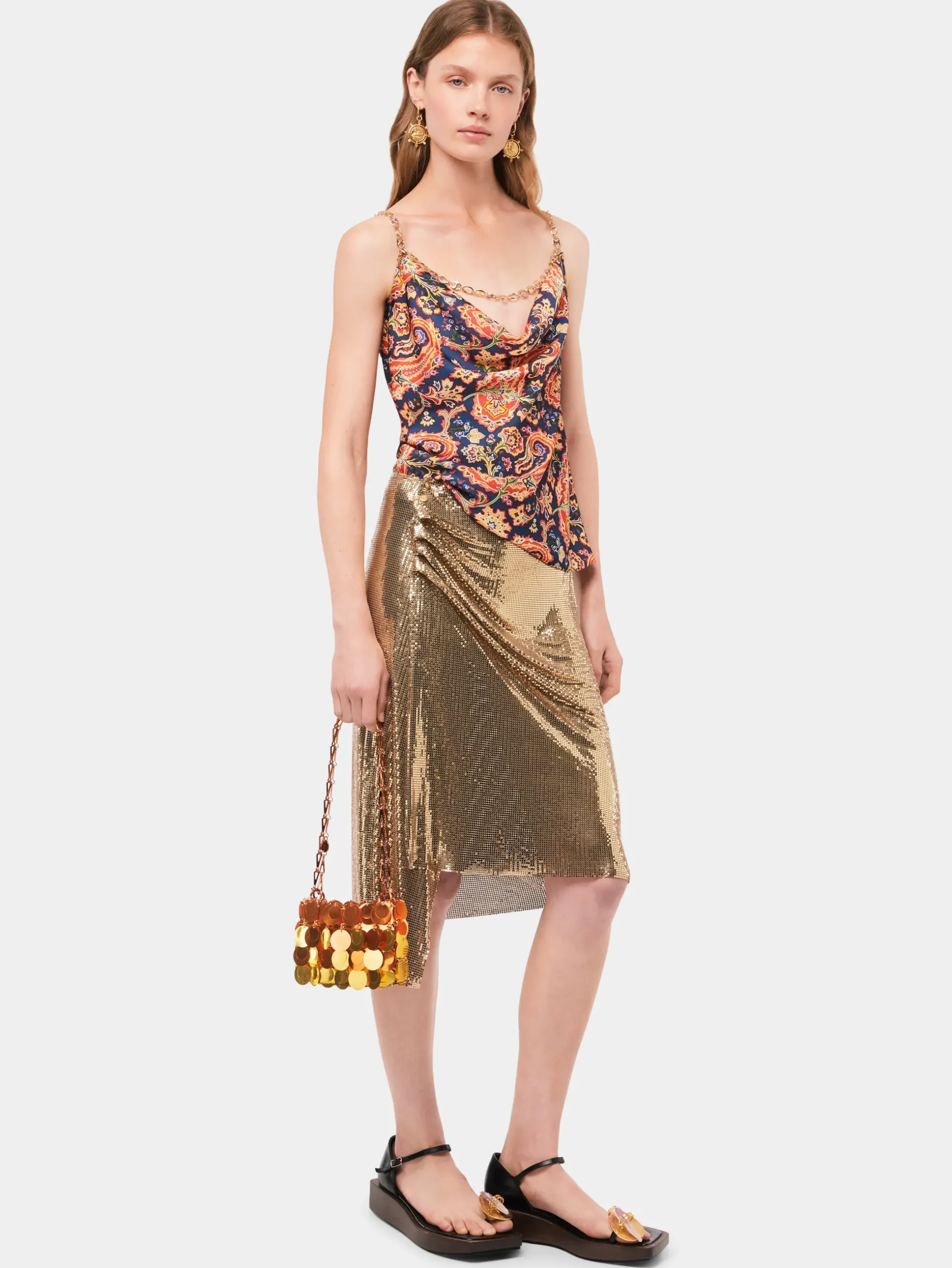 Sun date sparkle nano bag | Rabanne Discount