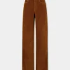 WIDE-LEG PANTS IN CORDUROY | Rabanne Store