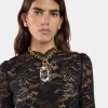 XL LINK CRYSTAL-EMBELLISHED SINGLE-PENDANT NECKLACE | Rabanne Flash Sale