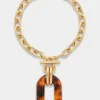 XL LINK TARTARUGA NECKLACE | Rabanne Sale