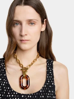 XL LINK TARTARUGA NECKLACE | Rabanne Sale
