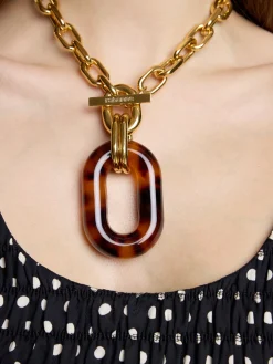 XL LINK TARTARUGA NECKLACE | Rabanne Sale