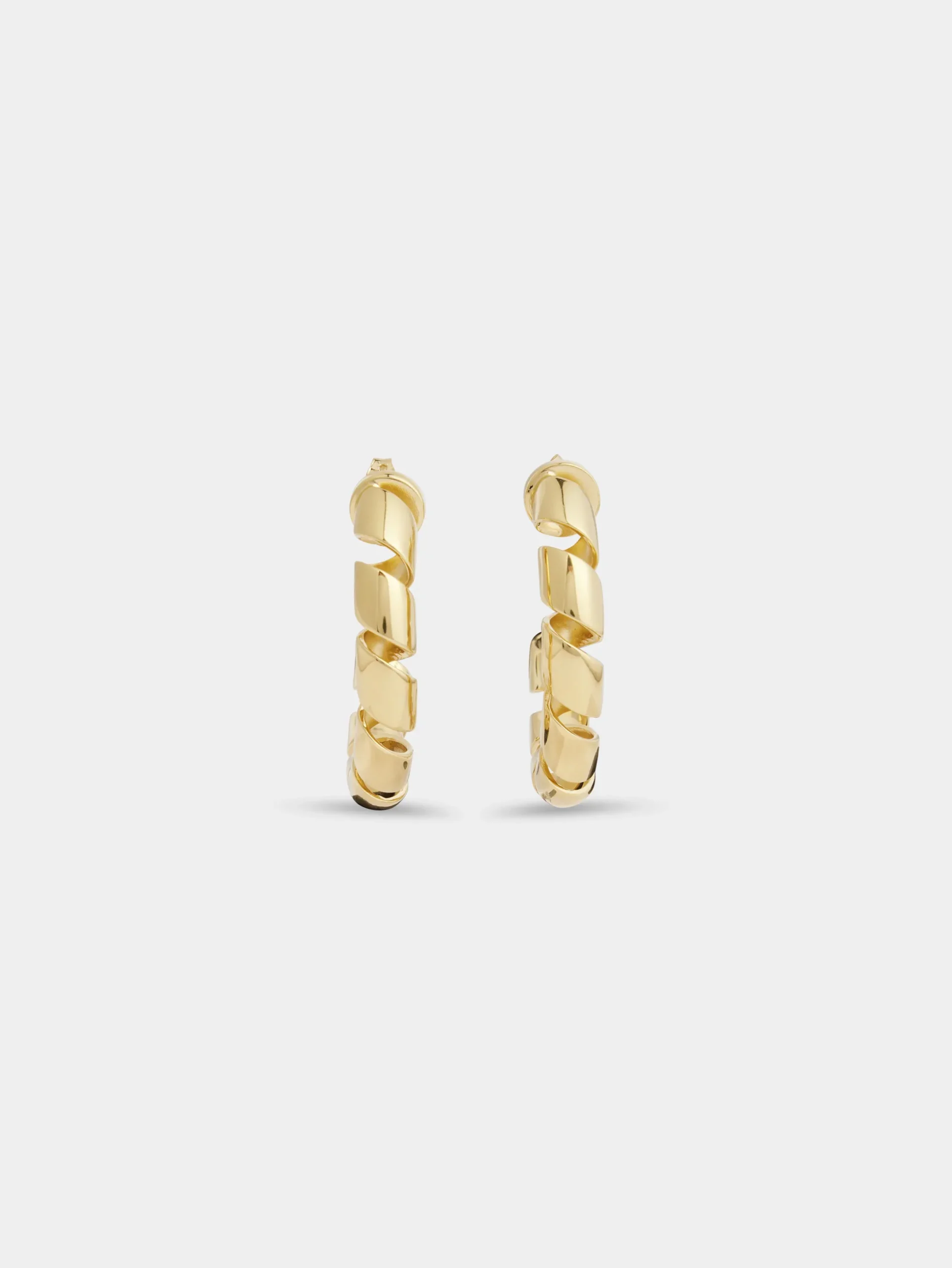 XL Link Twist Hoops | Rabanne Best
