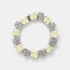 YELLOW STRASS BRACELET | Rabanne New