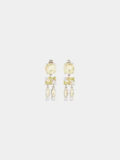 yellow STRASS EARRINGS | Rabanne Discount