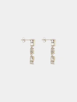 yellow STRASS EARRINGS | Rabanne Discount